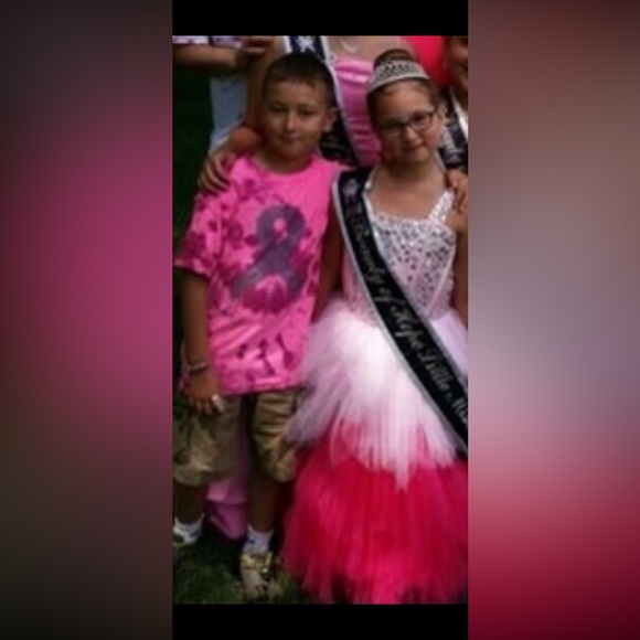 Girls Pagent Dress - Picture 3 of 4